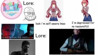 Hunt Down The Freeman has the best lore