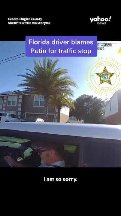 “Putin made me do it” - Florida Man
