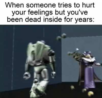 buzz lightyear immune to damage.