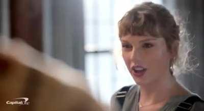 Taylor in a new commercial!
