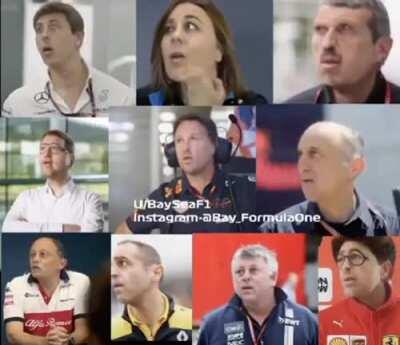 Made sure the Team Principals Jumped on the bandwagon 😎