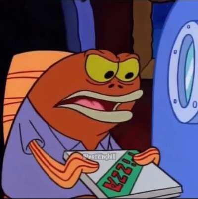 Throw that damn pizza to the customers face or roof