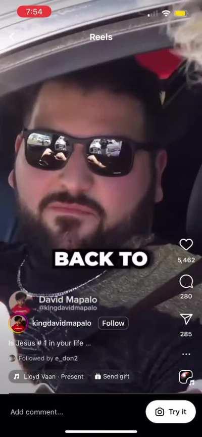 To Proselytize a Man who loves his Car