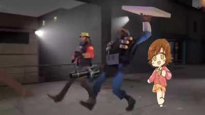 Me and my bro doing random shit in TF2 at 3:00AM