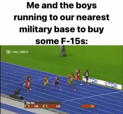 Can we have F-15s now?