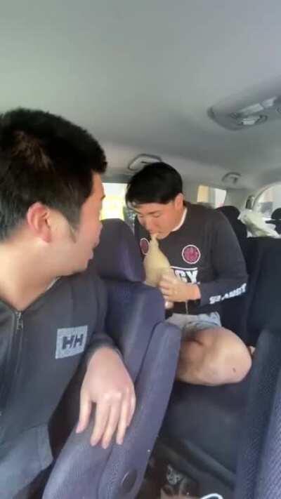 Imagine having to clean it up after.