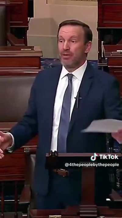 U.S. Senator Murphy (D-CT) proceeds for 15 straight minutes to rattle off every corrupt thing POTUS has done since squandering his oath of office.