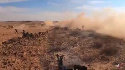 Focused too much on a speeding isis goon trying to drift that they forgot friendly fire was on