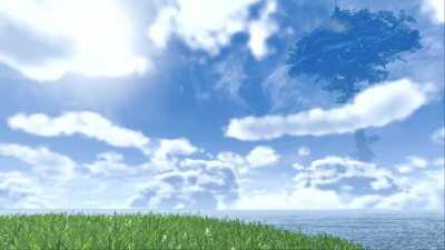 Xenoblade 2 Title Screen Without Text Or Characters