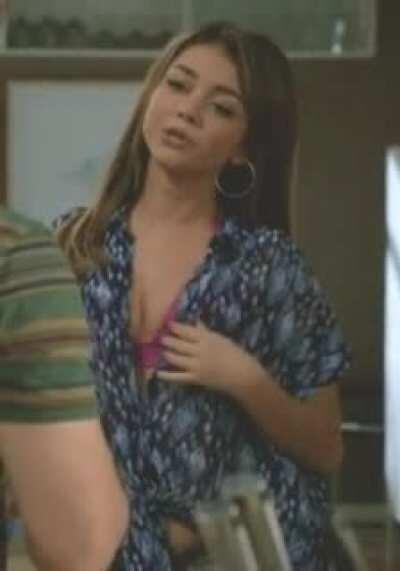 Sarah Hyland is a bad girl who uses her body to get what she wants. She knows she can get a nerd like me to do just about anything.