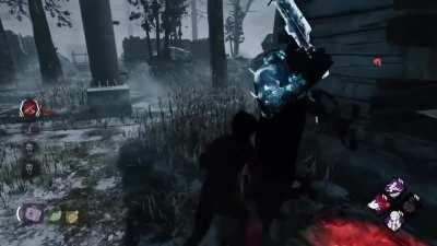 I knew the hatch was there. I knew he put a trap down. I decided to wait it out and didn’t have time to undo the trap. Worked out quite well.