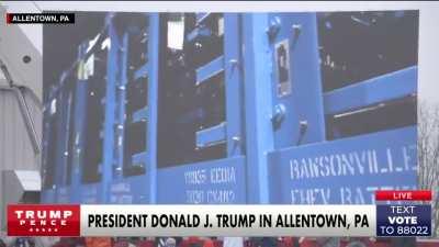 Watch President Trump red pill tens of thousands of people