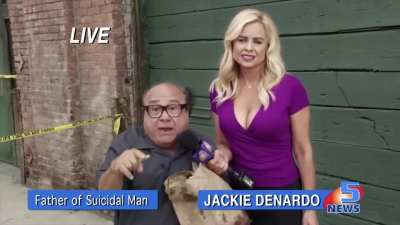 Peak Frank Reynolds: Talking about banging a Casaba melon.