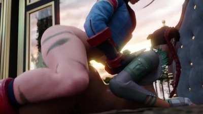 Futa Loba and Cammy (TdonTran) [Apex Legends & Street Fighter]