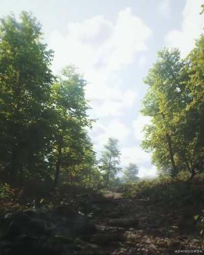 forest path, I'm new here so I'll be reposting some of my favourite artworks until i make a new one