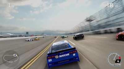 I thought Forza Motorsports multiplayer was bad... (Nascar Heat 5)