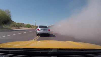 Road rage karma in Sunny Scottsdale, AZ