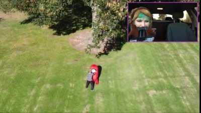 Lux when she catches Garen and Katarina making out