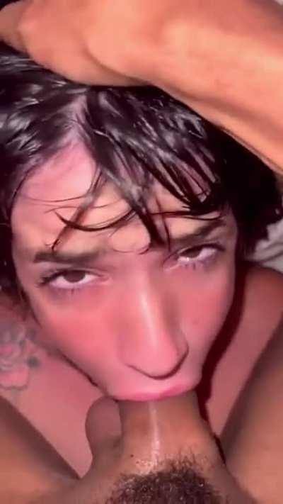 When I say fuck my face, this is what I mean