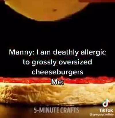 moldy cheeseburger