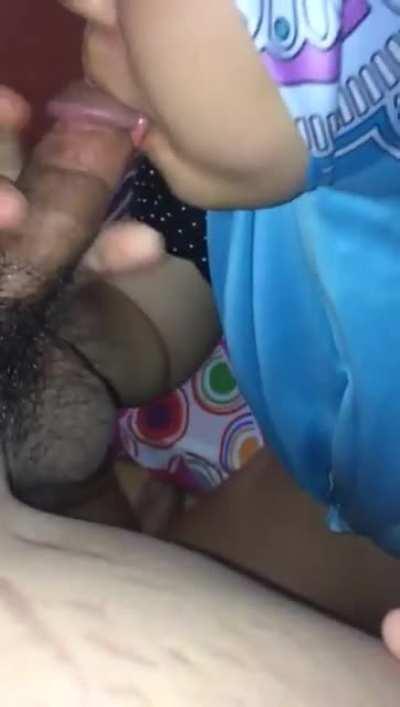 Somebody's wife cheating.