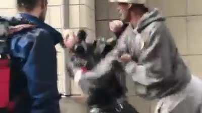 Nazi gets punched out. Don't know if it's been posted here or not. But thought we could all enjoy it.