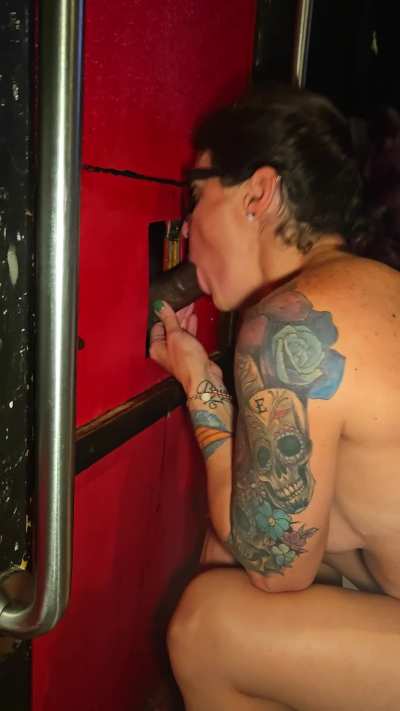 Throating BBC on Christmas Eve