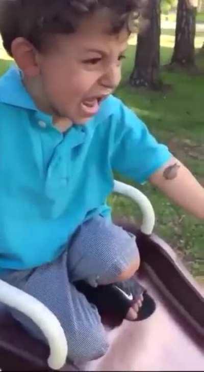 Not helping, just filming (haven't seen before, so I don't think it's a repost)