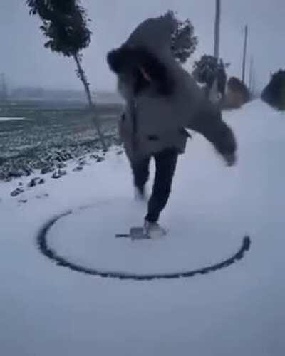 HMC, I will draw a perfect circle