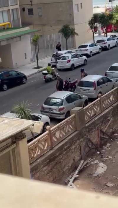 Mar del Plata hoy, violencia trapito