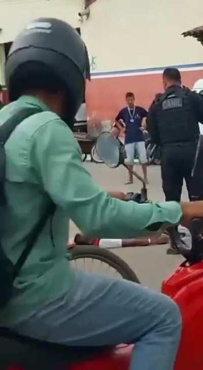 Brazilian coconut man is a hero