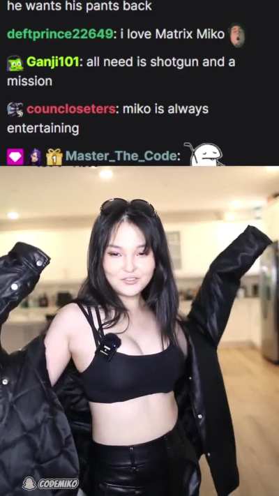 Technician In Black Leather!