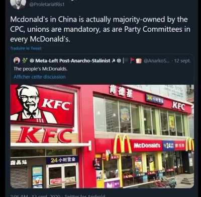 McSocialism McDonalds Twitter Dialectics