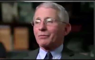 Based Fauci (“People should not be walking around with masks”)