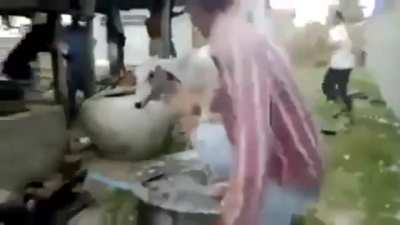 Guess what's in the pot.