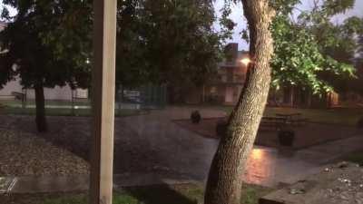 Summer storm, 3 July, Saskatchewan, Canada