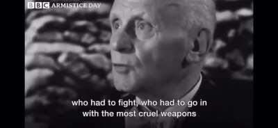 A WWI German Soldier recalls fighting a French Soldier and leaves a very important message about War