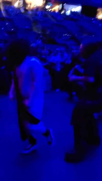 During Gojira's concert