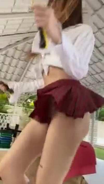 POV: Your slutty step-sister is acting like a slut again, but your friend has plans and is going to jump into her body and possess her.