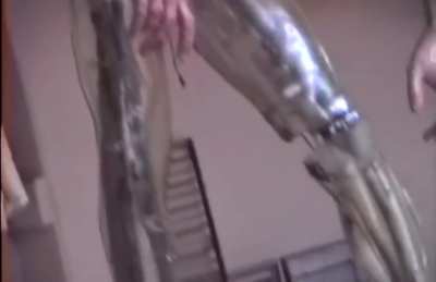 Naked Auctioneer from Pirates of the Caribbean 