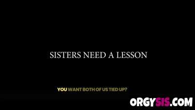 Gagging My Stepsisters with My Fat Cock