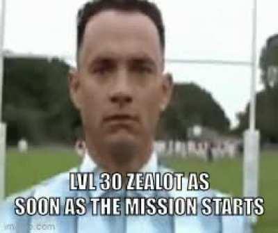 POV: You load into an uprising mission for a warm up