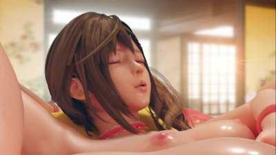 Misaki special massage (Mellewd)[DeadOrAlive]