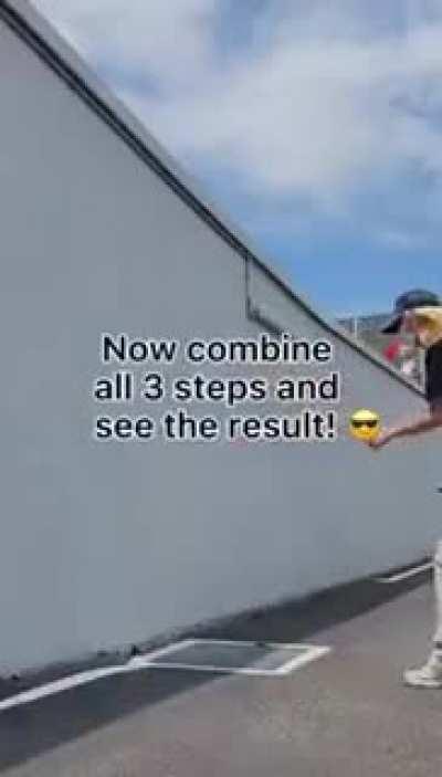 This is how you do a wall flip