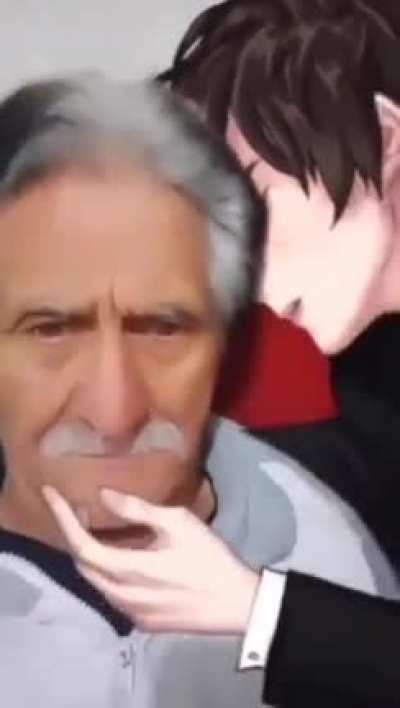 Grandpa might not be a yaoi fan
