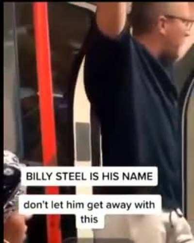 Racist gets knocked out