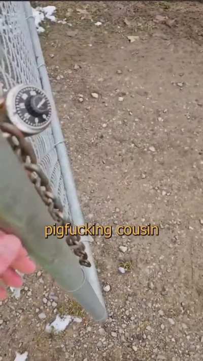 I don’t think he likes that lock 