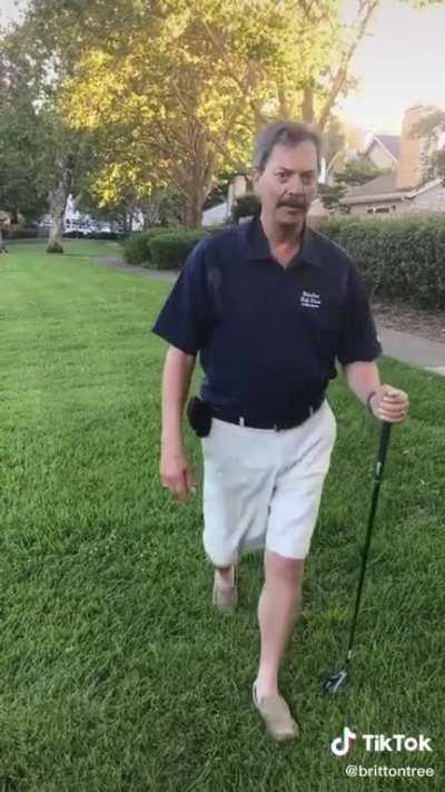 I can't tell if this is staged or not but either way, it's something else