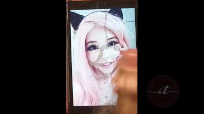 Belle Delphine cum tribute