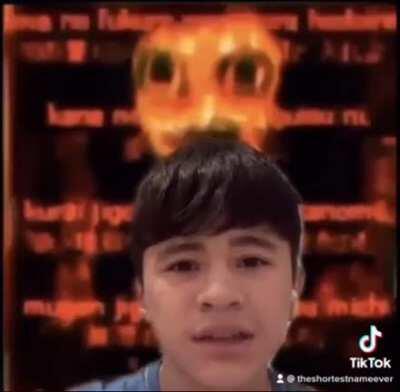 A normal TikTok video